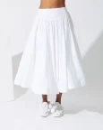 Slip Skirt in White