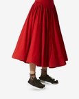 Slip Skirt in Red