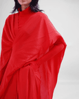Hybrid Sari-pants (Iconic Red)