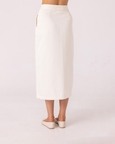 Roxanne Handwoven Denim Skirt