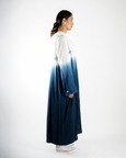 Pleated Cowl Dress