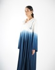 Pleated Cowl Dress