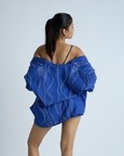 Broken Blue Kimono Jacket