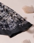 Monochrome Metropolis Silk Scarf