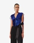 Veronica Corset in Blue