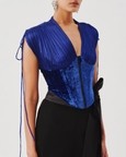 Veronica Corset in Blue