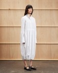 Gathered Shirt Dress