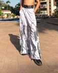 Tie-up Fringed Trousers