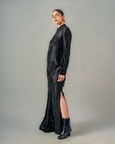 Circles Dhoti Drape Dress