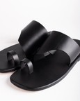 Monochrome Open Toe Chappals