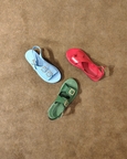Classic Two Strap Leather Sandals