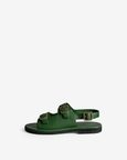 Classic Two Strap Leather Sandals