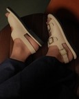 Classic Two Strap Leather Sandals