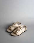 Classic Two Strap Leather Sandals