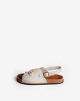 Envelope Cork Sandals Single Buckle