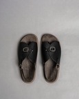Envelope Cork Sandals Single Buckle