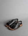 Envelope Cork Sandals Single Buckle