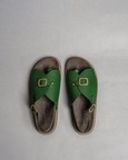 Envelope Cork Sandals Single Buckle