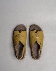 Envelope Cork Sandals Single Buckle