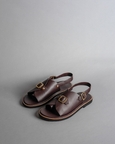 Envelope Welt Sandals Single Buckle