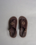 Envelope Welt Sandals Single Buckle