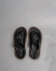Envelope Welt Sandals Single Buckle