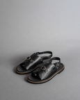 Envelope Welt Sandals Single Buckle