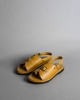 Envelope Welt Sandals Single Buckle