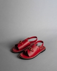 Envelope Welt Sandals Single Buckle