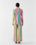 Leher Blazer & Trousers Co-Ord