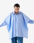 Azure Layered Poplin Shirt