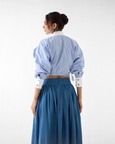 Azure Crop Shirt
