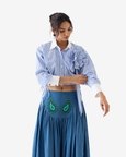 Azure Crop Shirt