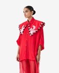 Ruby Batwing Shirt With Collar