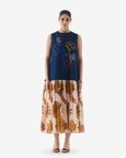 Elara Denim A Line Dress