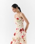 Sisley Rose Bustier Dress