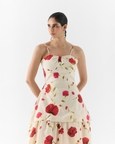 Sisley Rose Bustier Dress