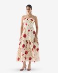 Sisley Rose Bustier Dress