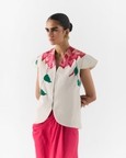 Pink Rose Vest Knot Set