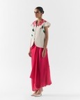 Pink Rose Vest Knot Set