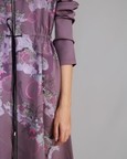 Mauve Map Long Dress