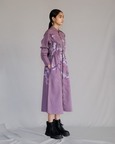 Mauve Map Long Dress