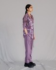 Mauve Map Coat Set