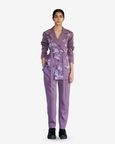 Mauve Map Coat Set