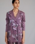 Mauve Map Coat Set