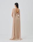 Athena Ruched Gown