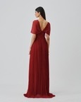 Scarlet Muse Ruched Gown