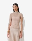 Soft Veil Corset Top
