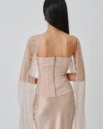 Soft Veil Corset Top