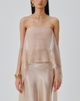 Soft Veil Corset Top